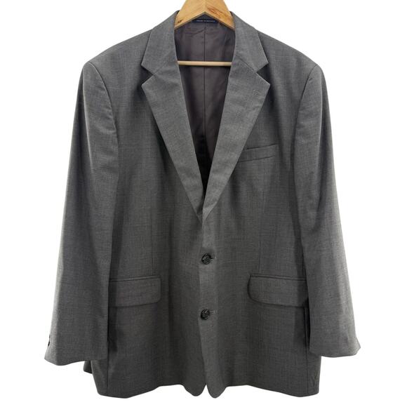 Lands' End Other - Land’s End Men’s 100% Wool Two Button Blazer Sports Coat Gray Size 48 Regular